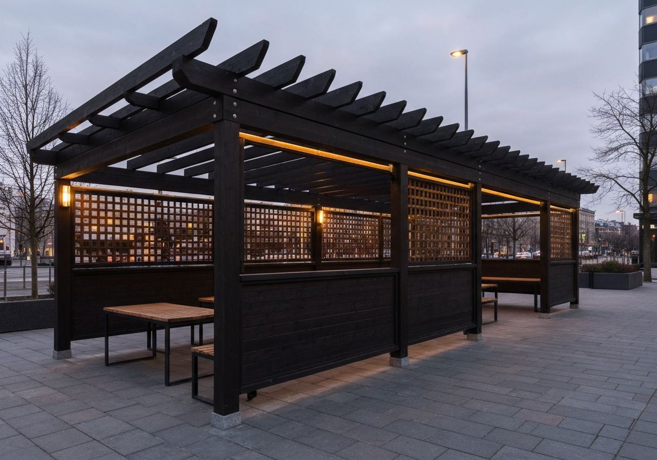 Café-terrasse, Aarhus